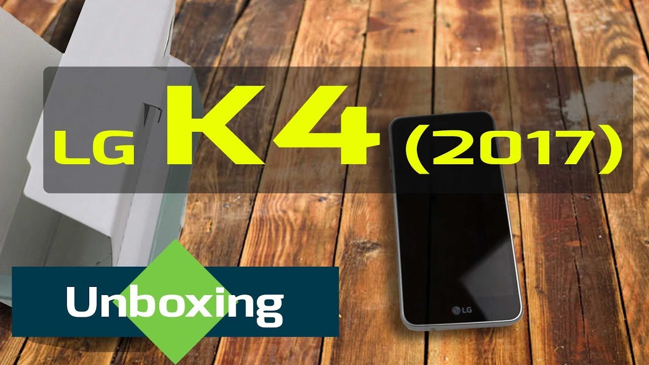 LG K4 2017 Unboxing
