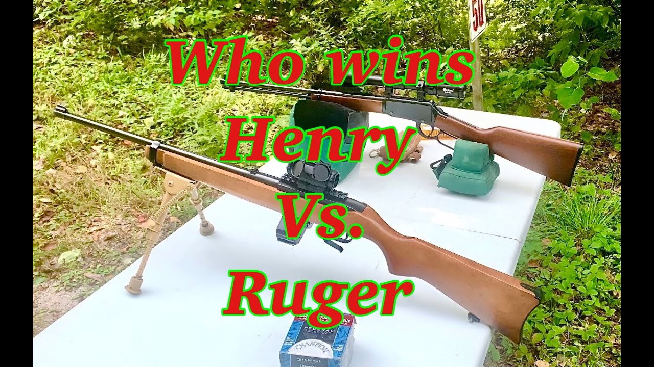 Ruger 10/22 vs Henry H001, who wins?