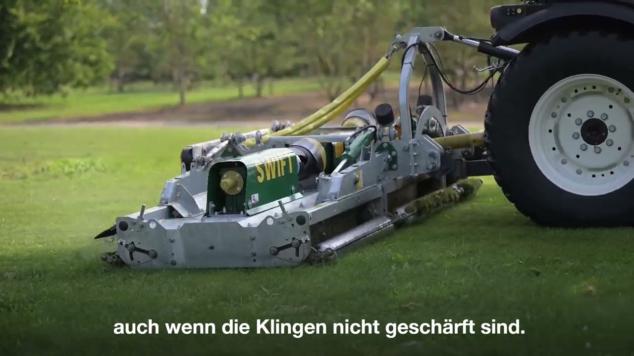 Solitair Tree Nursery ist beeindruckt von dem Spindelmäher