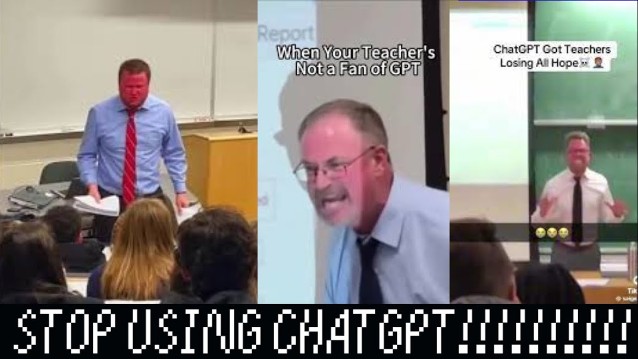 Teachers Crashing Out over ChatGPT for 3 and nearly ½ minutes