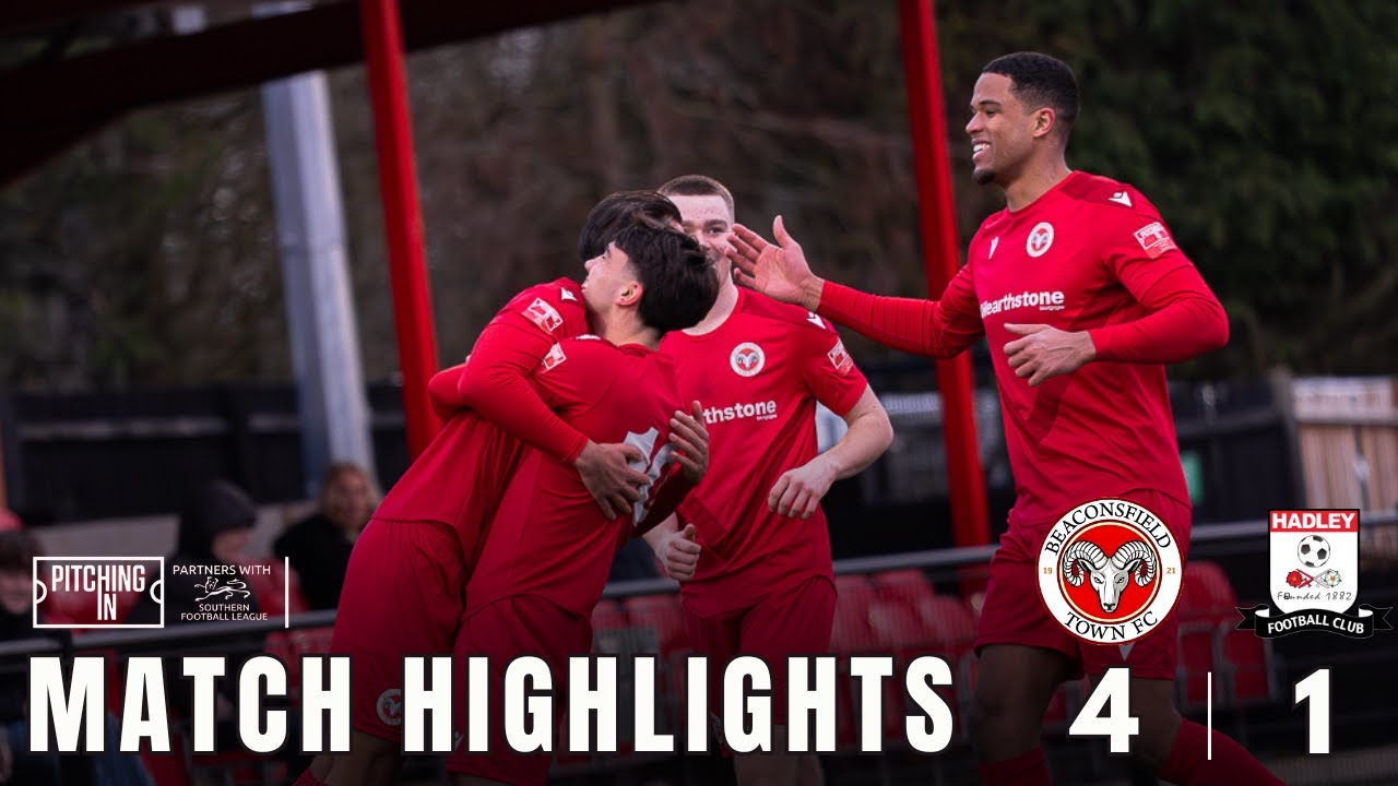 GOAL FROM THE HALFWAY LINE! | Beaconsfield 4-1 Hadley | #COYRams