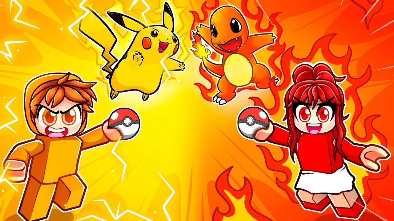 Having a POKEMON TRAINER LIFE in Robox!