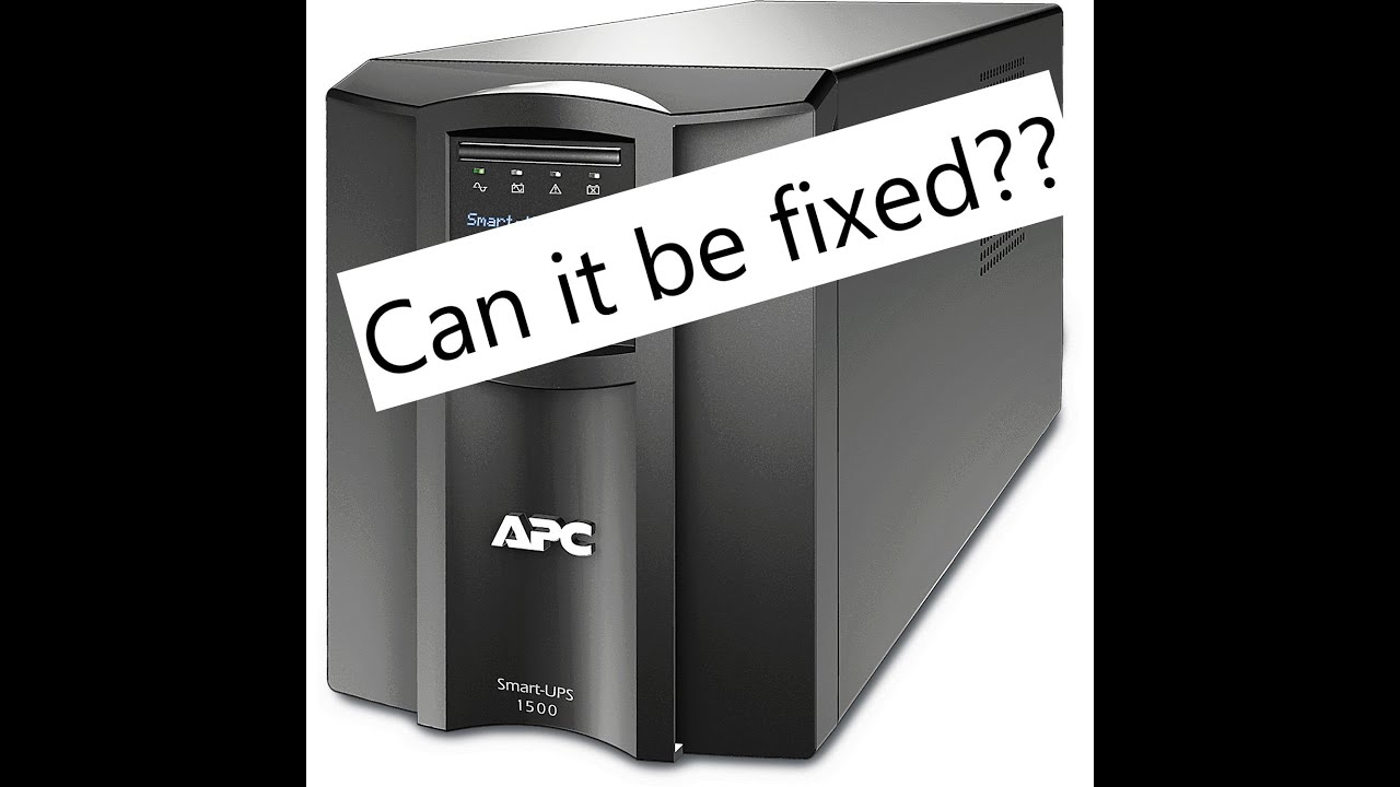 APC UPS Battery Replacement