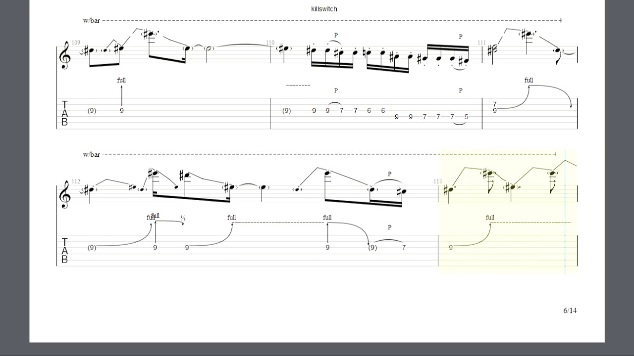 Buckethead Soothsayer Guitar Tab