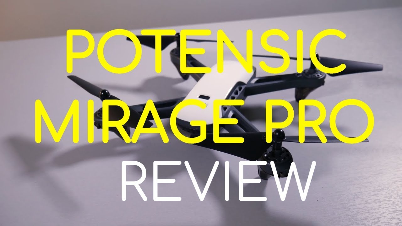 Potensic D50 MIRAGE PRO 1080P GPS DRONE REVIEW