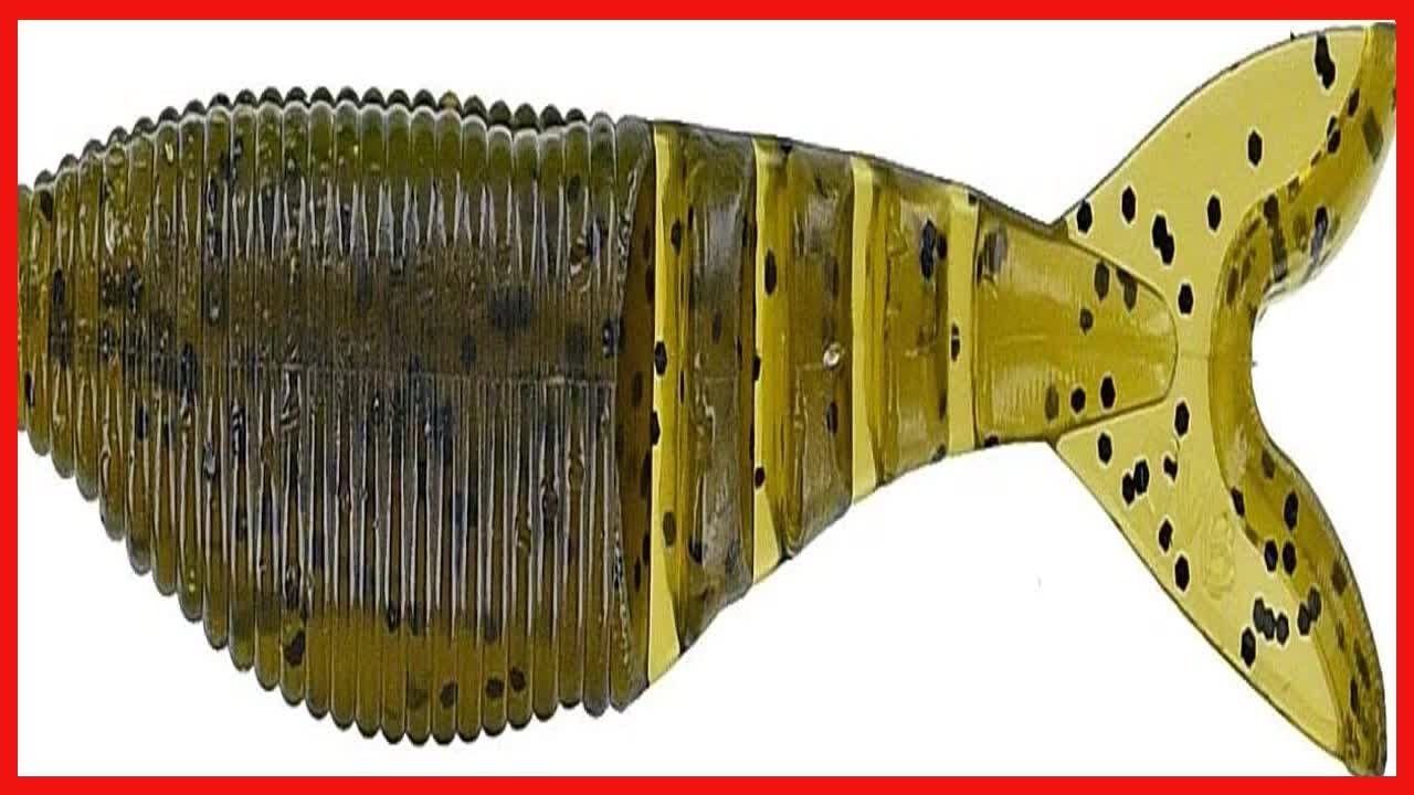 Gary Yamamoto 4" Zako Green Pumpkin: Durable Fishing Lure with Proven Underwater Action