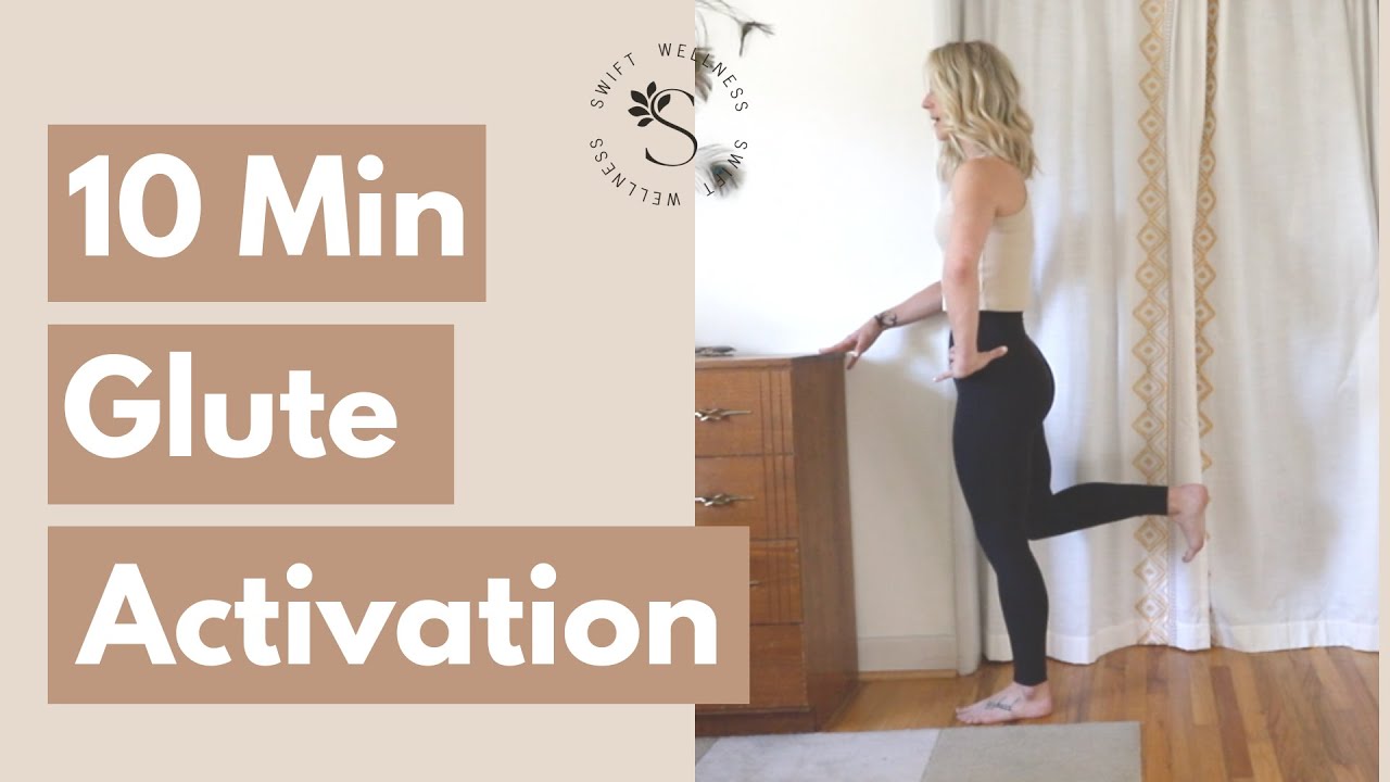 10 Min STANDING Glute Activation Exercises (No Equipment Needed!)