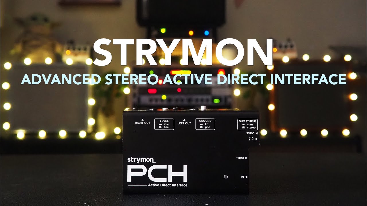 Strymon // PCH Active Direct Interface (стереодемонстрация)