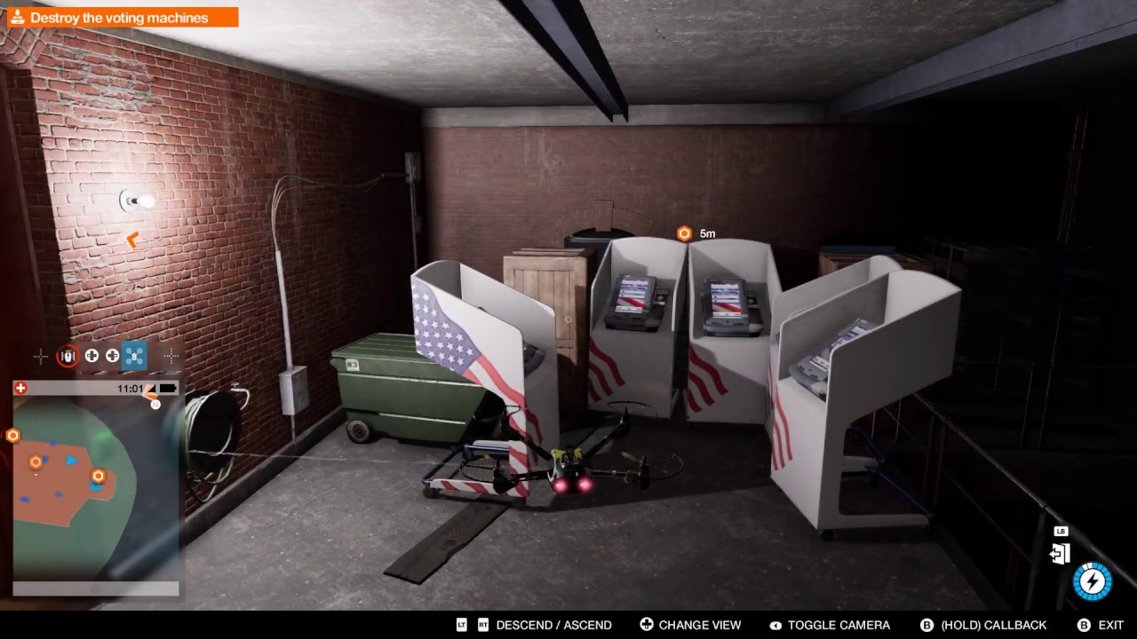 Watch Dogs 2 - Single Player Campaign - Destroy the voting machines