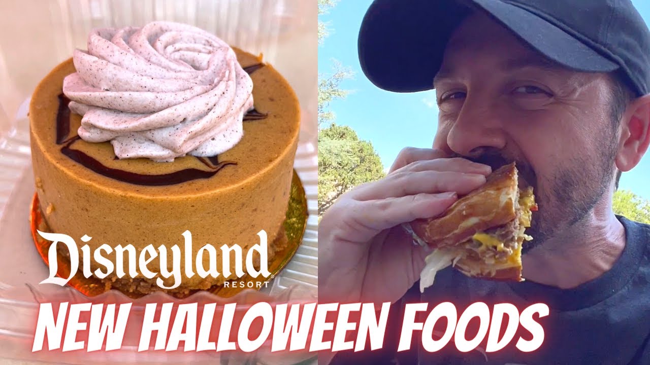 4 NEW Halloween Foods & Treats In Disneyland - Disneyland Halloween Food 2022 Part 2