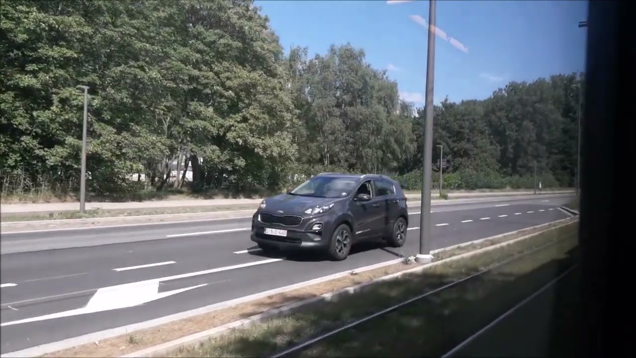 [De Lijn] Bombardier Flexity Albatros sur la ligne 3 entre P+R Melsele et Antwerpen Meir