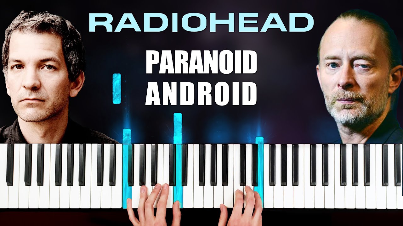 RADIOHEAD - Paranoid Android (Brad Mehldau arrangement) - Piano Cover & Tutorial