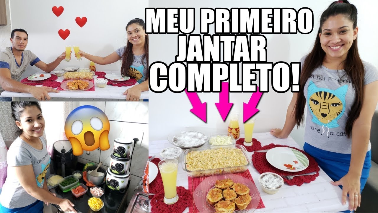 JANTAR COMPLETO: Entrada, Prato Principal e Sobremesa