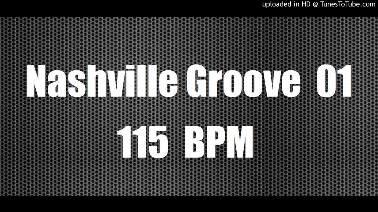 Nashville Groove 115 BPM - Drum Backing Track - Country 01