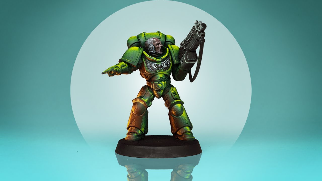 I'll never paint green Warhammer a different way again!