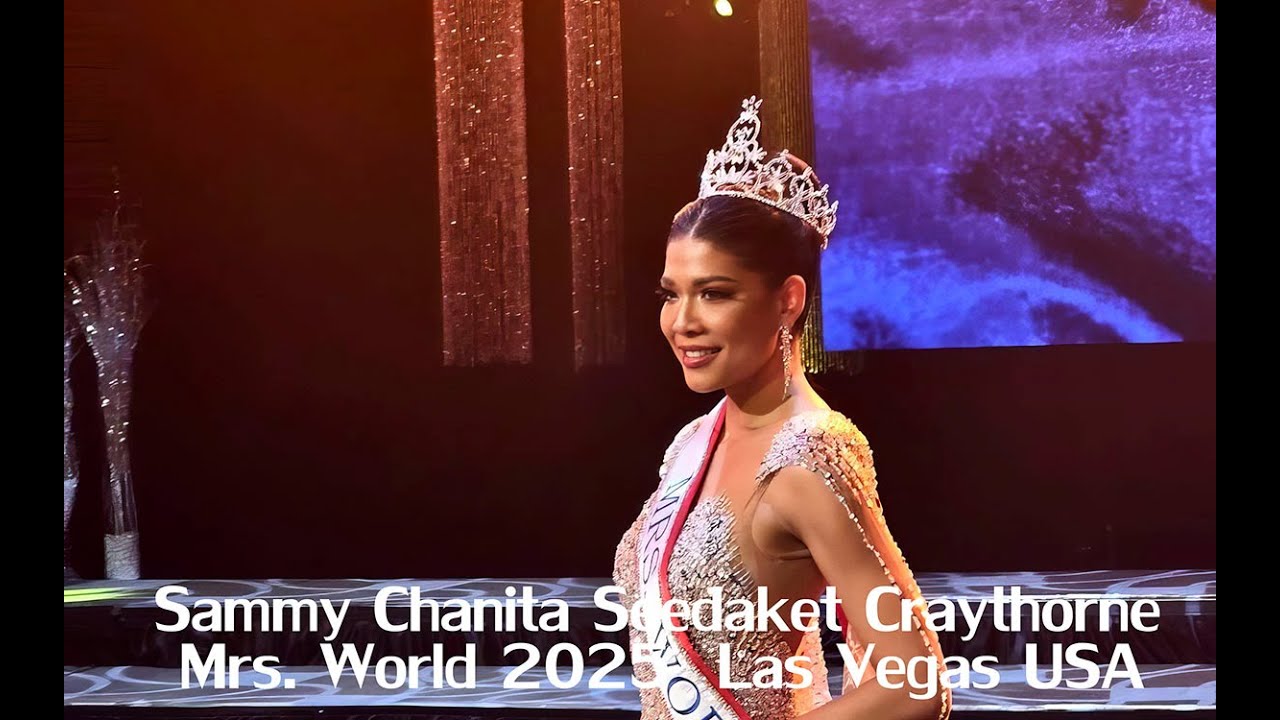 SAMMY  MRS.WORLD 2025 Las Vegas USA.