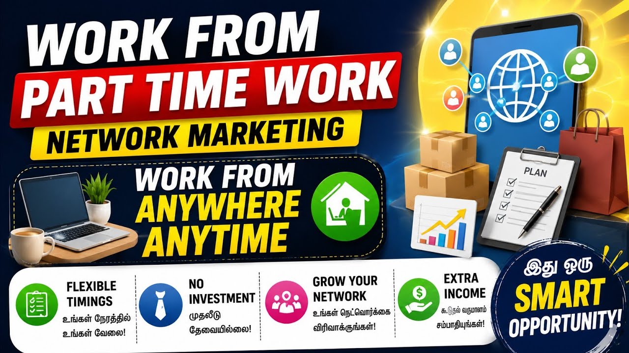 Smart Income Opportunity | Work From Home Business Explained #WorkFromHome #PartTimeJob