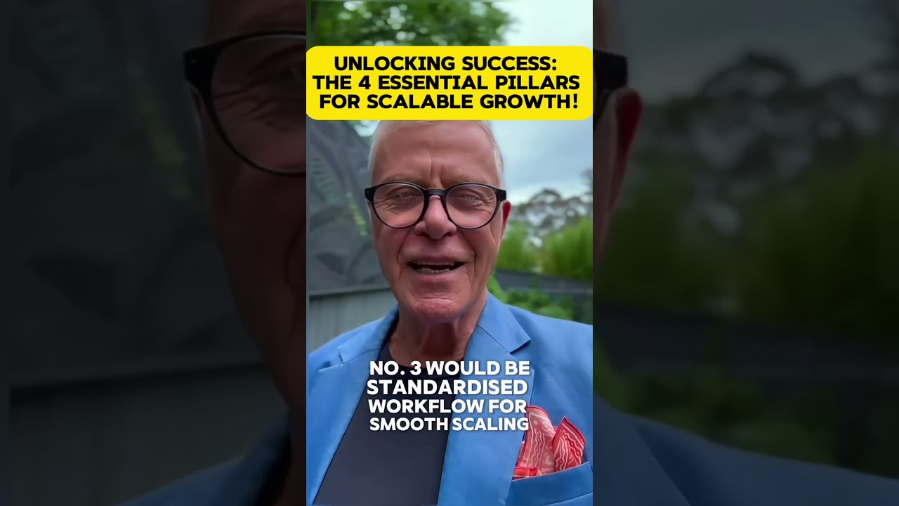 UNLOCKING SUCCESS THE 4 ESSENTIAL PILLARS FOR SCALABLE GROWTH