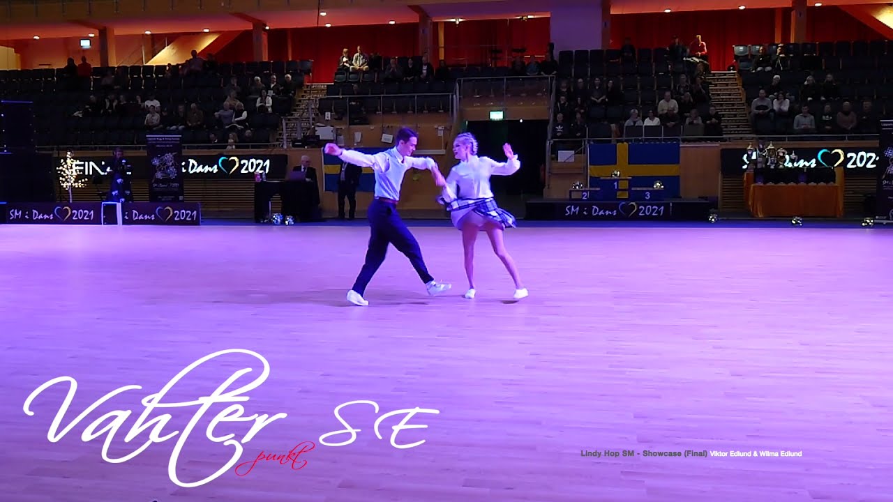 Lindy Hop SM - Showcase - Final - Viktor Edlund & Wilma Edlund
