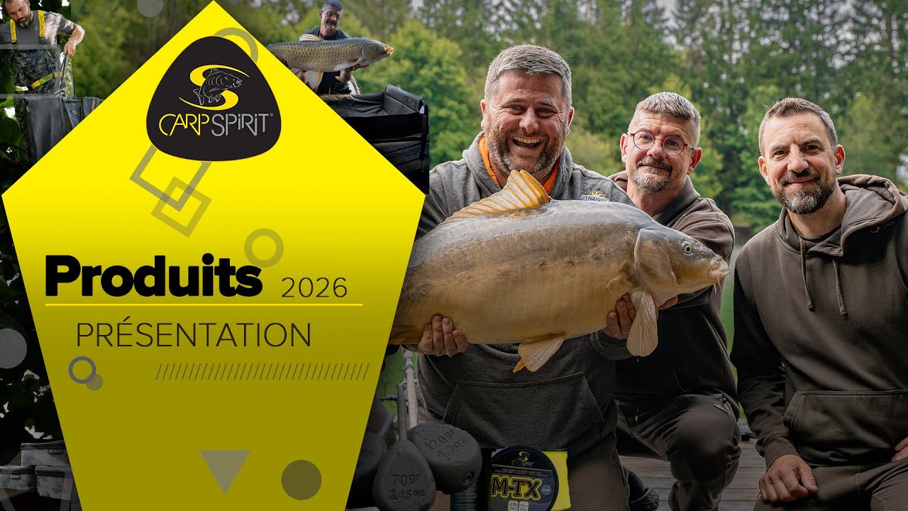 Présentation News Product 2026 Carp Spirit