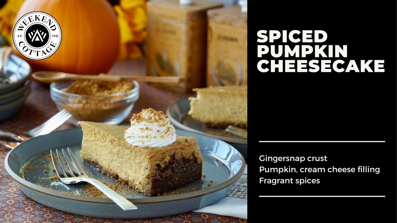 This SPICED PUMPKIN CHEESECAKE Will Make You FORGET Pumpkin Pie!