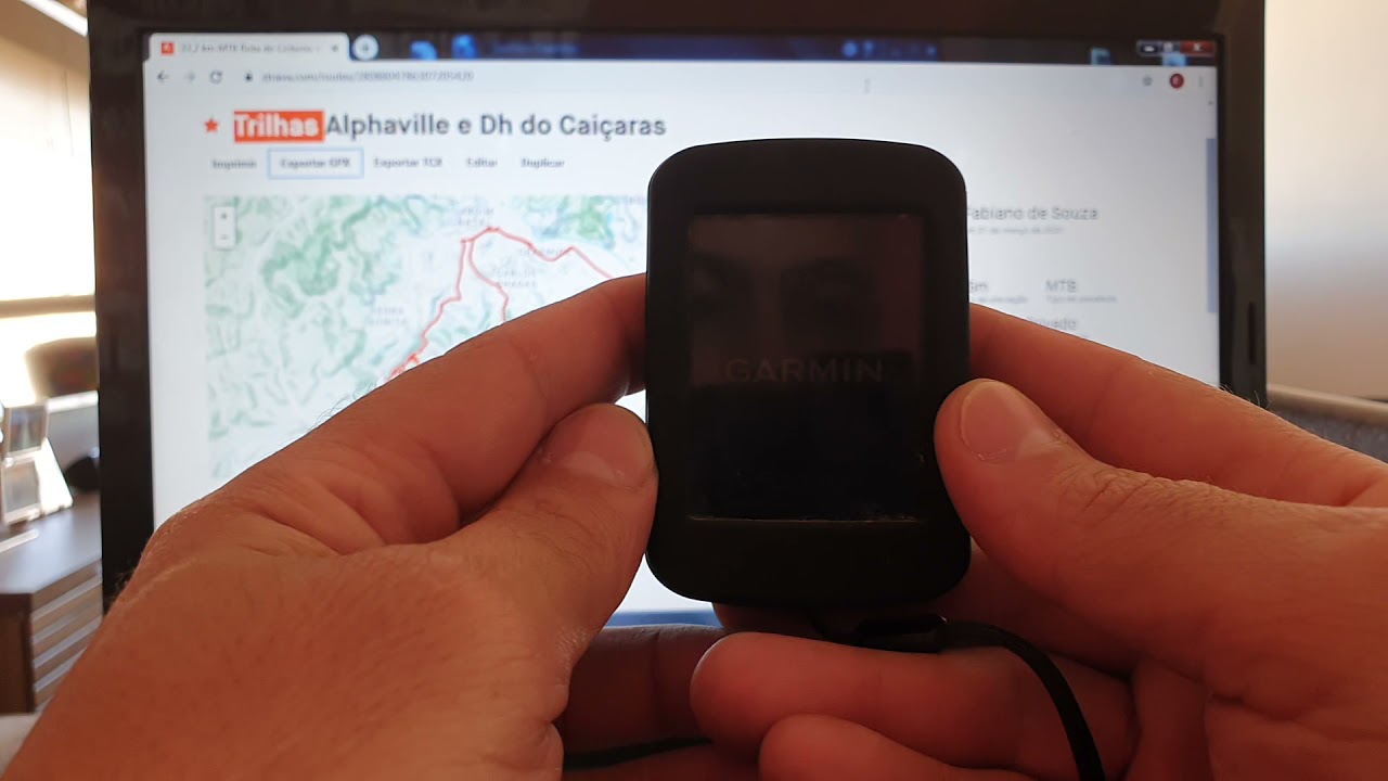 Tutorial de como carregar o arquivo GPX no Strava para o GPS Garmin