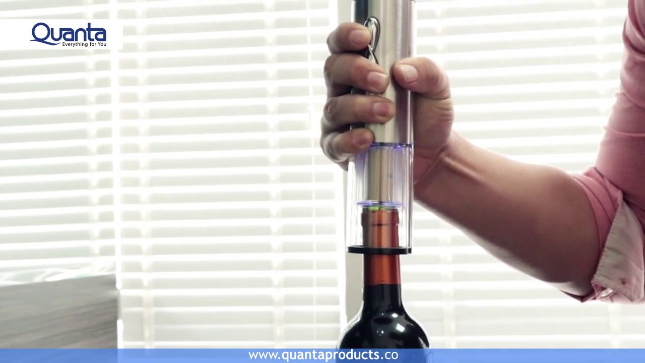 ABRIDOR DE VINHO ELÉTRICO QTPAVE91