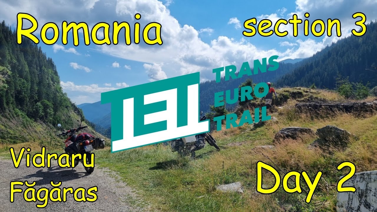TET Romania section 3, day 2, CRF300L & 250L