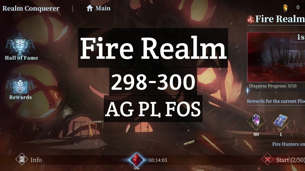 Fire Realm 298-300 | AG PL FOS | DMC POC