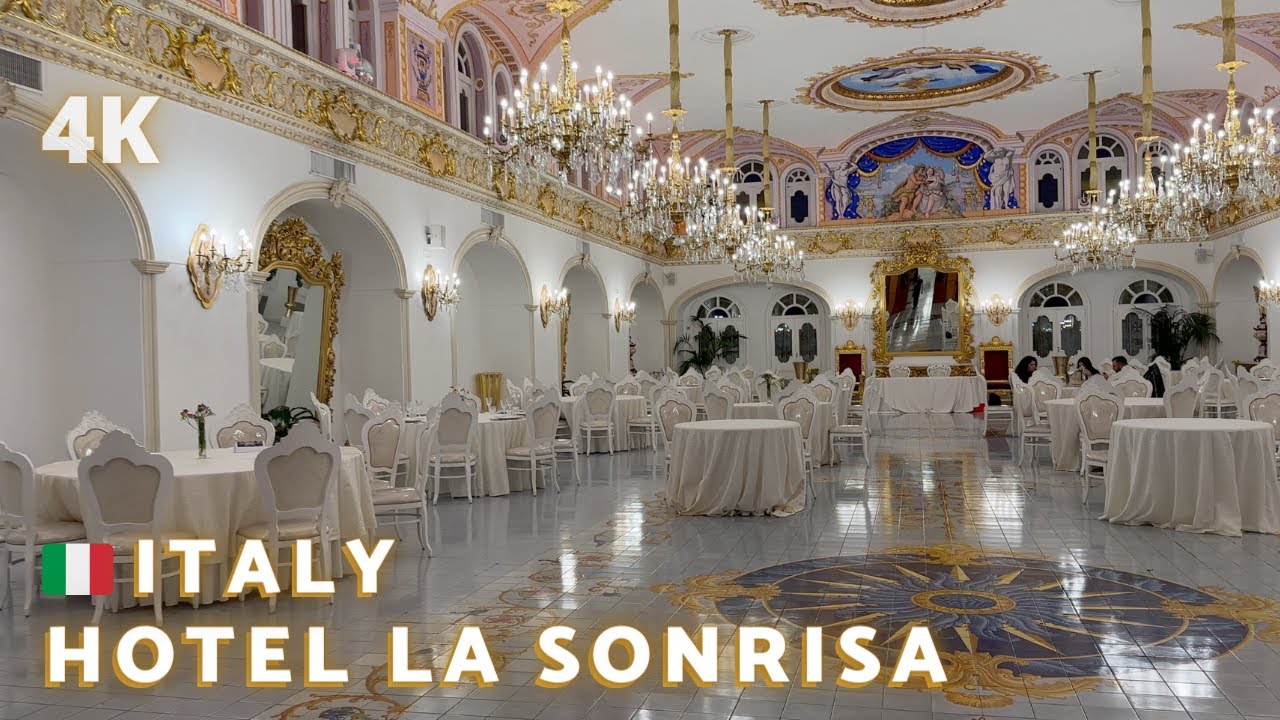 [4K] GRAND HOTEL LA SONRISA - ITALY - PLAIN OF POMPEII - Part 1