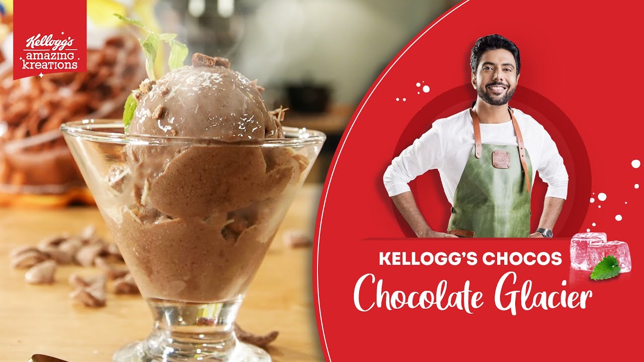 Kellogg's Chocos Chocolate Glacier | Frozen Delights | Amazing Kreations by Ranveer Brar