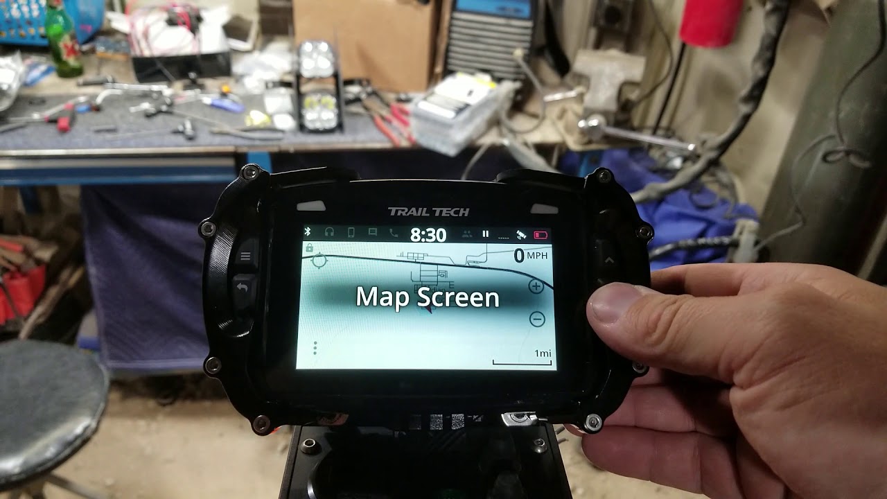 Trail Tech Voyager pro for the KTM EXC 500