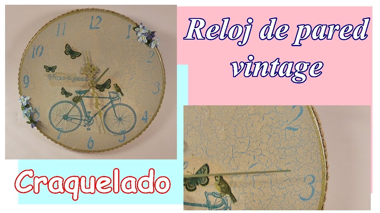 Cómo hacer un reloj de pared con cartón. Manualidades fácil ⏲