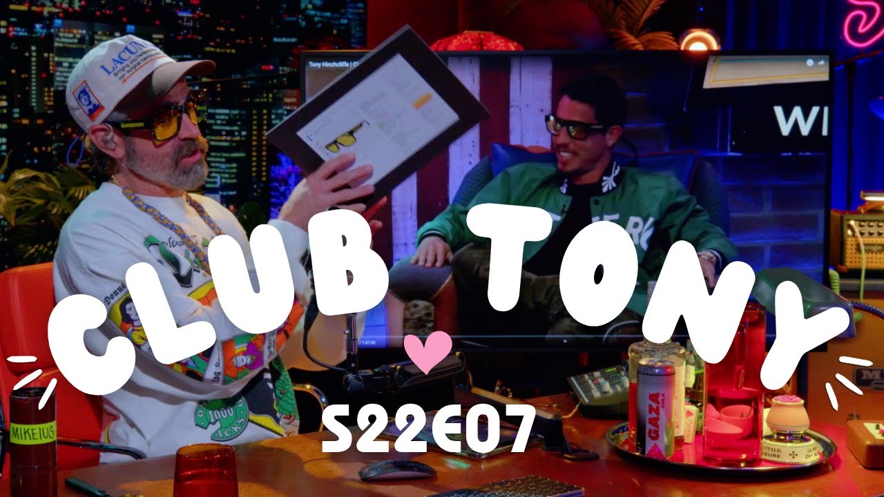 Redbar Watches Tony Hinchcliffe on Club Random with Bill Maher