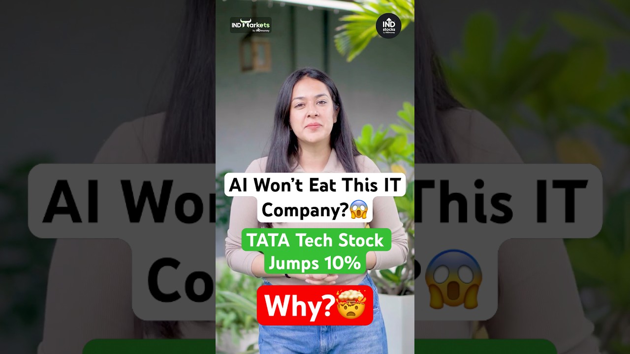 Why Tata Technologies Stock Is Rising Despite AI Threat? | Explained | Unlike TCS, Infosys