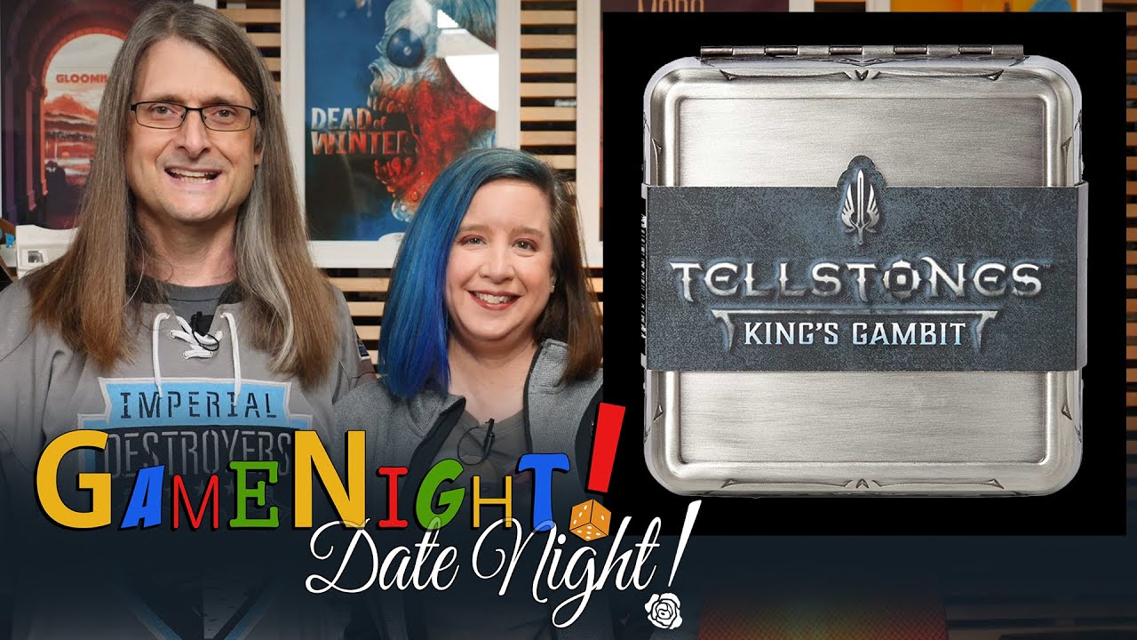 Tellstones: King's Gambit - GameNight! Datenight!! Se8 Ep33 - How to Play and Playthrough