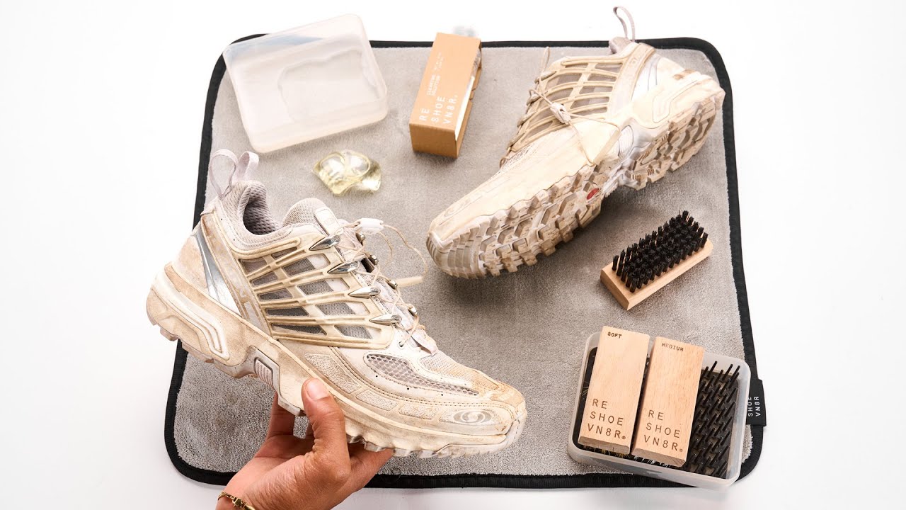 Watch These DESTROYED Solomon Sneakers Come Back to Life!