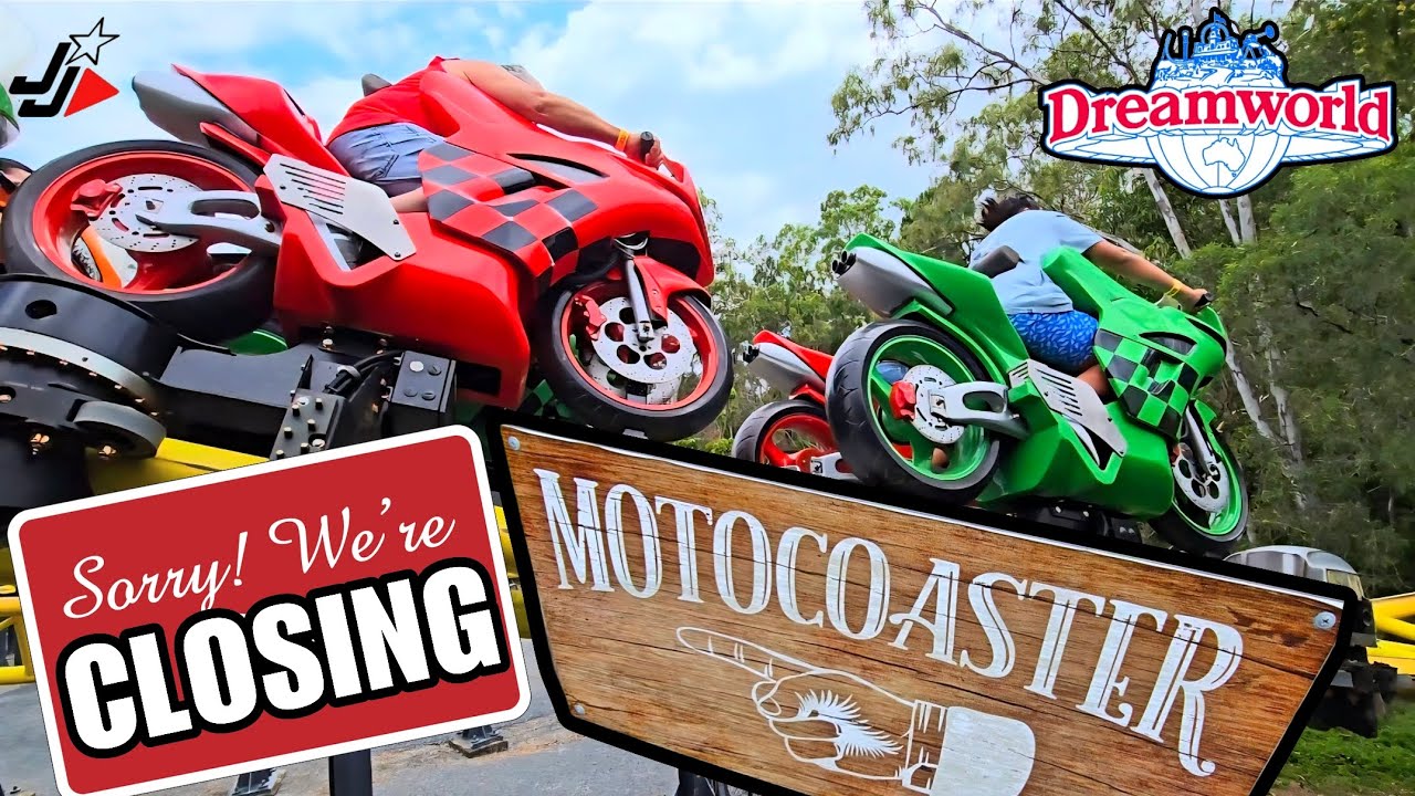 DREAMWORLD THEMEPARK - MOTOCOASTER IS CLOSING!