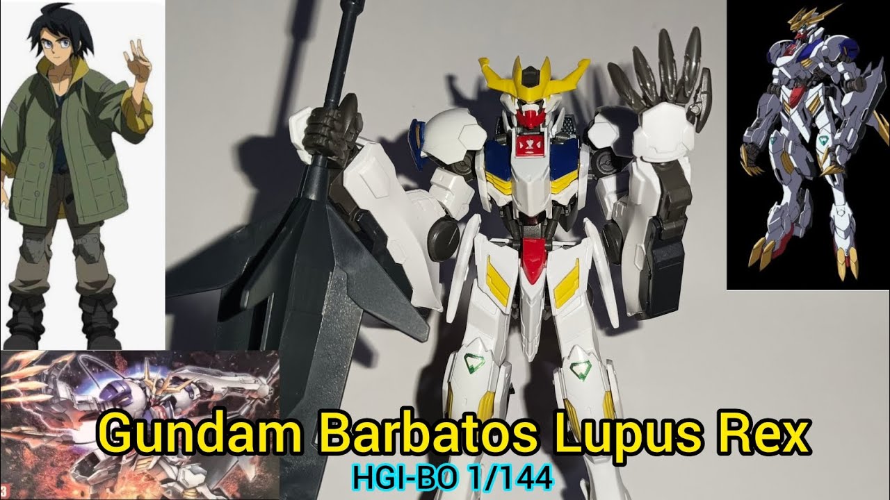 HGI-BO 1/144 Gundam Barbatos Lupus Rex (Bootleg) Daban (Quick Build) 