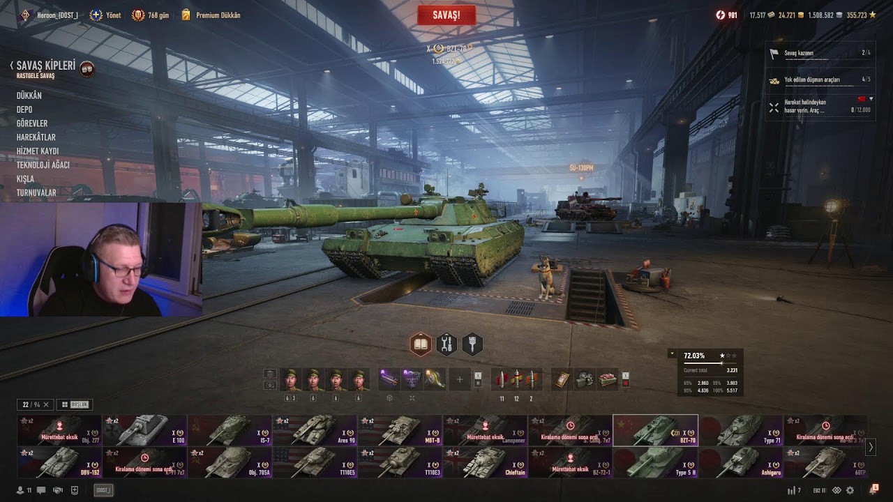 World of Tanks - Altın Savaşları DOST_ Klan | Wot Canlı