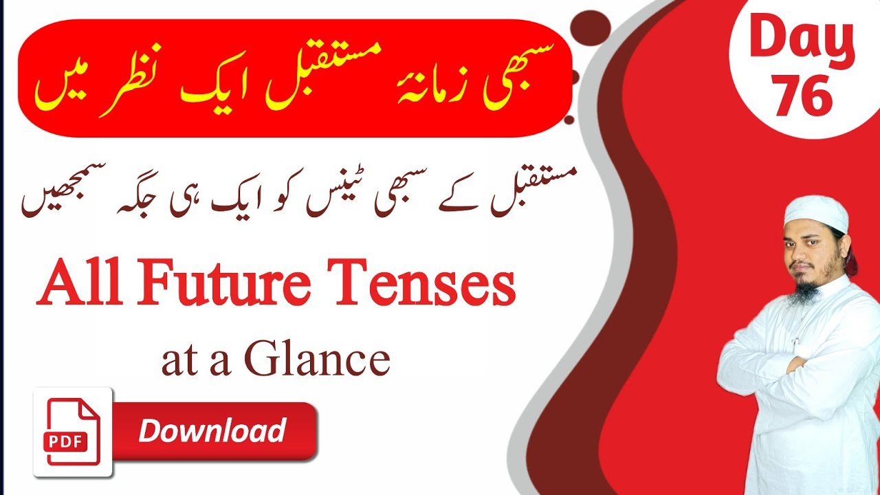 All Past Tenses At A Glance| سبھی زمانۂ ماضی ایک نظر میں| Day 76