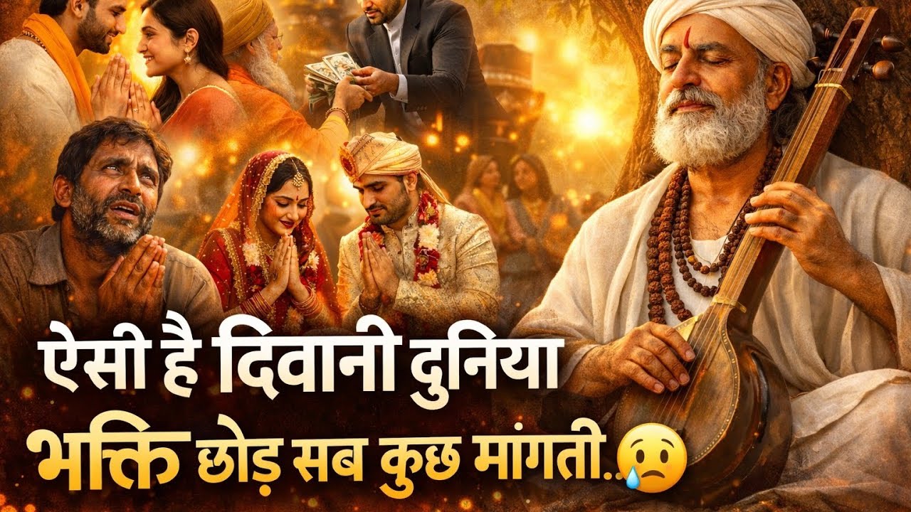 ऐसी है दिवानी दुनिया 😢 | Bhaktibhav Nahi Sujhe Ji_भक्तिभाव नहीं सुझे जी | Kabir Bhajan |