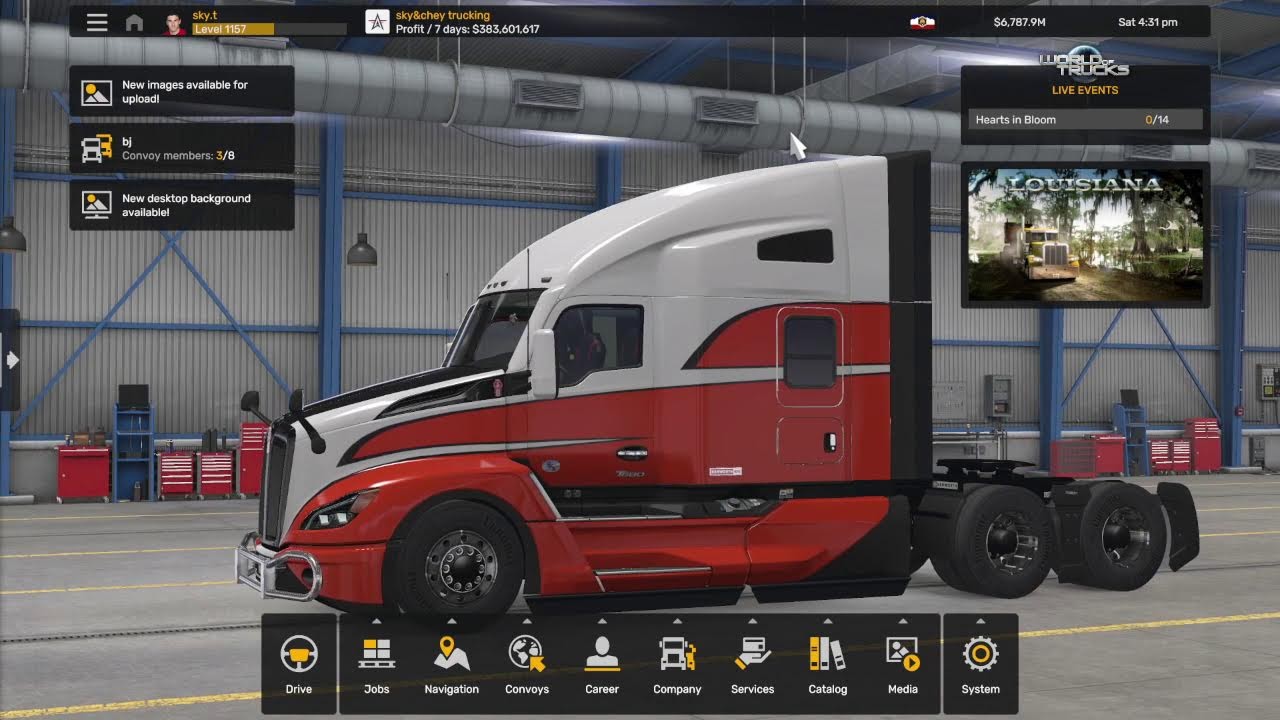 american truck sim gameplay