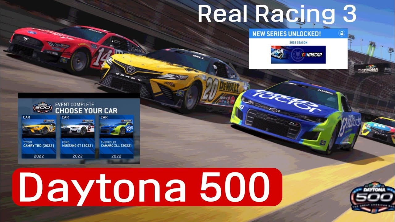 RR3 Daytona 500/ Event completed/ Winning the Ford GT
