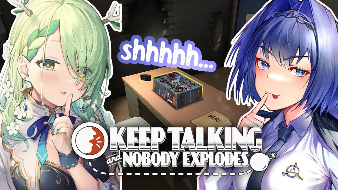 Defusing bombs with Kronii but we can only speak in ASMR #holoCouncil