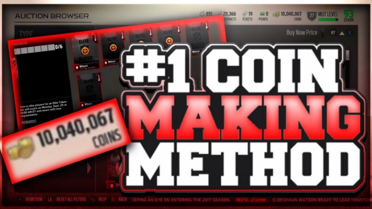 THE #1 COIN METHOD IN MADDEN 20!! | HOW TO MAKE COINS IN MADDEN 20