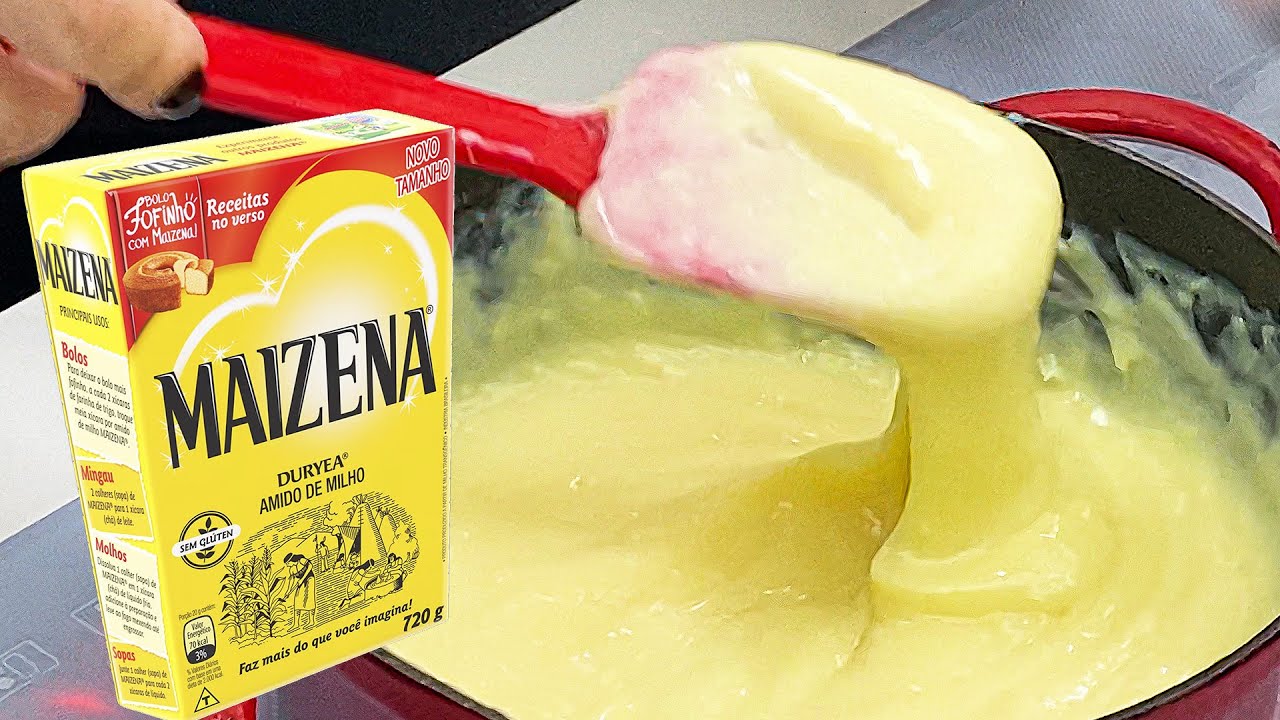 NUNCA MAIS ERRE USANDO AMIDO DE MILHO NAS RECEITAS