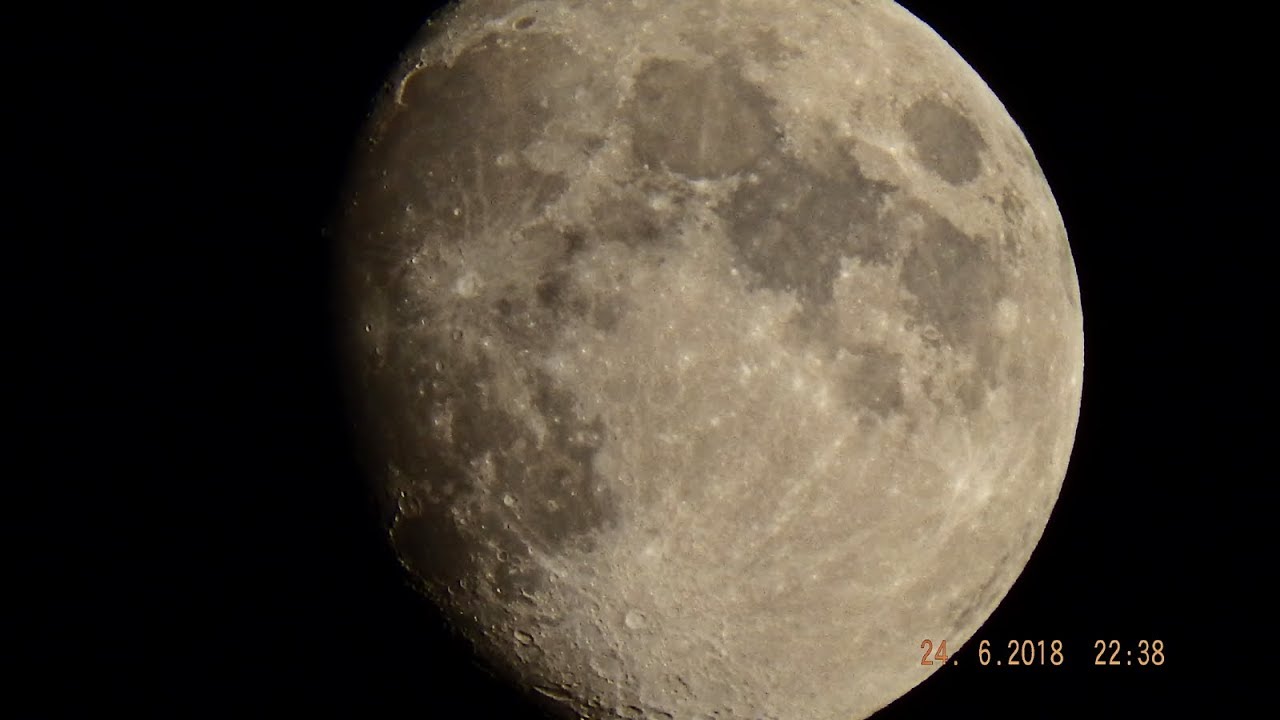 Fuji Film Finepix SL1000 (Video Recording of the moon) 50X Optical Zoom To 100X Digatal Zoom