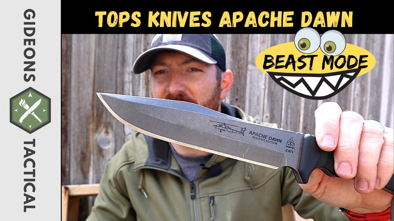 A Pilot Knife On Beast Mode! TOPS Apache Dawn
