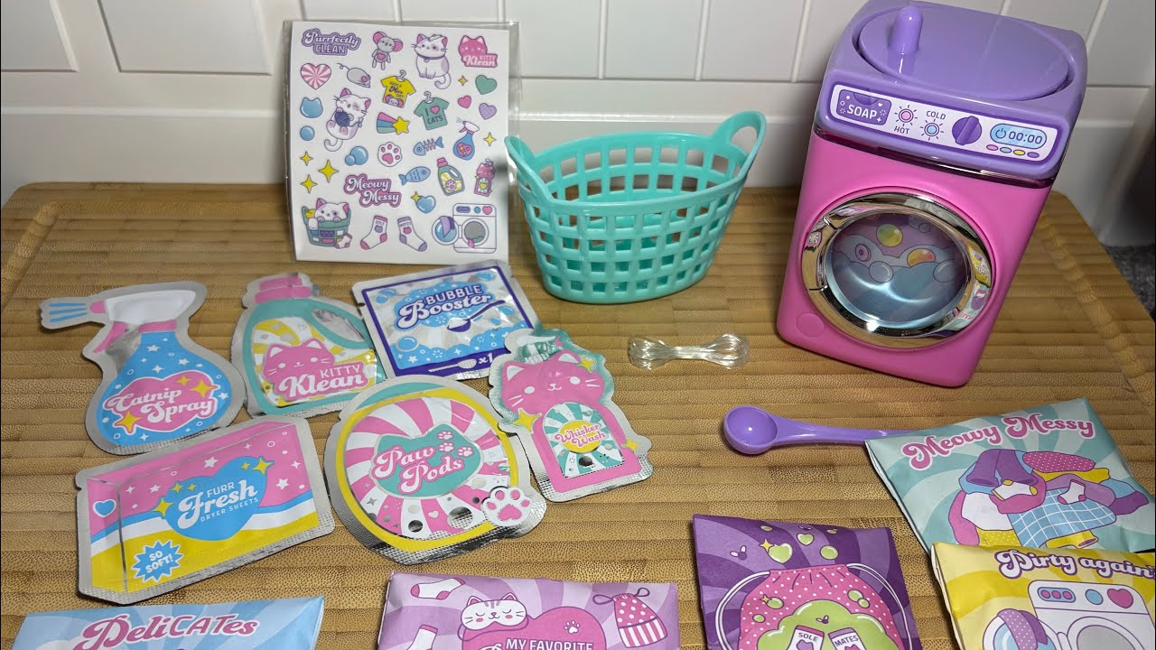 ASMR washing machine jewellery cleaning